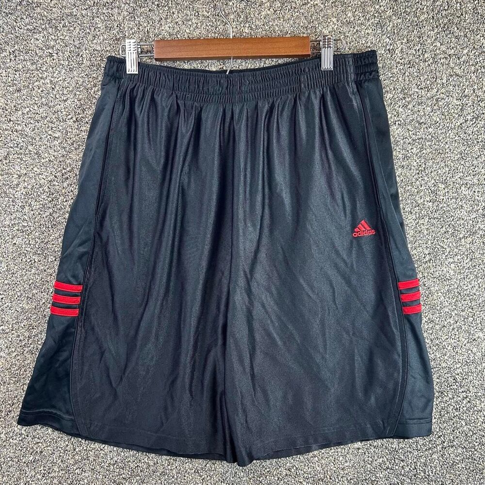 Adidas Men's Black and Navy Shorts